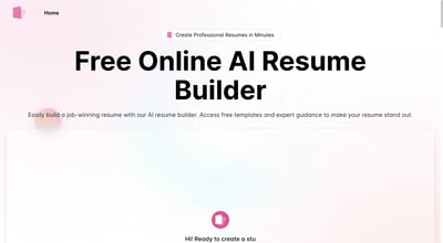 AI Resume Builder preview